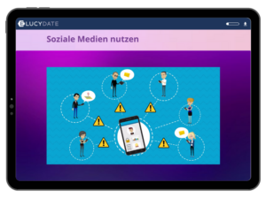 Nutzung der Sozialen Medien als Teil eines Kurses von Elucydate