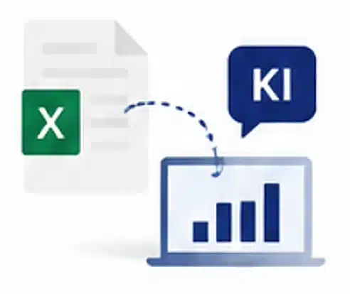 Excel-Export und Auswertung mit KI