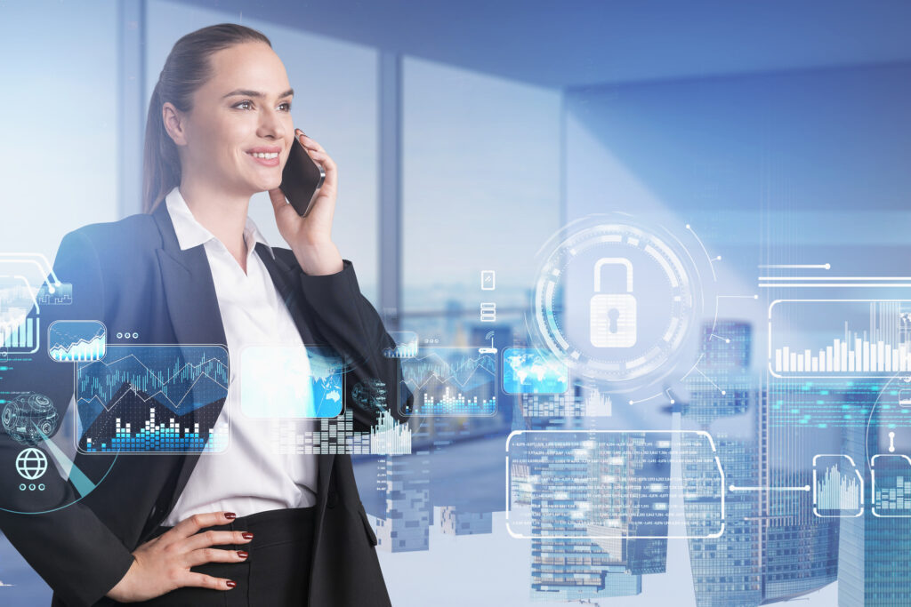 Führungskraft sicher in der Informationssicherheit